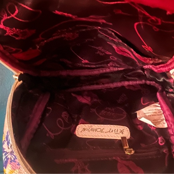 Betsey Johnson floral mini backpack - Picture 5 of 12